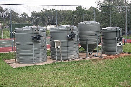 Effective treatment of black and grey water streams using a modular, simple and robust technology. This image was taken in Johannesburg, South Africa